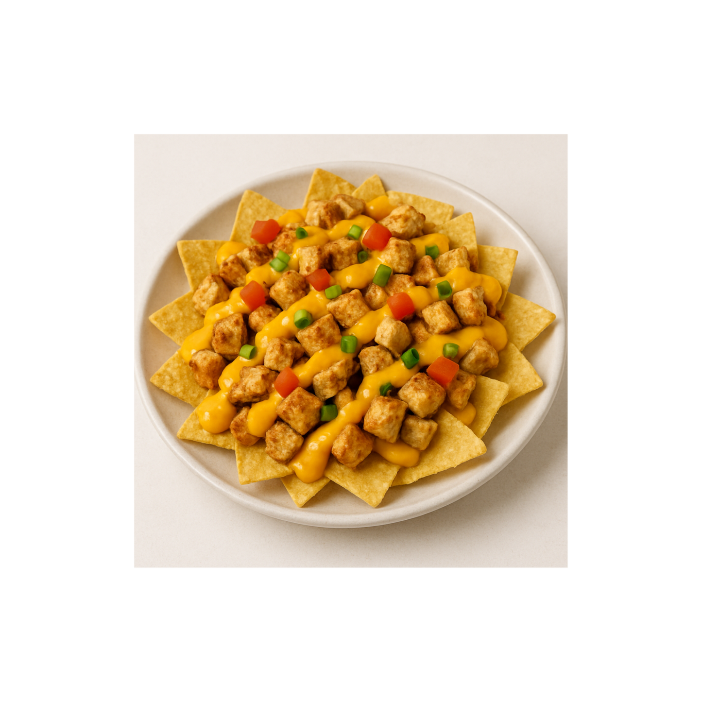 Nachos de pollo