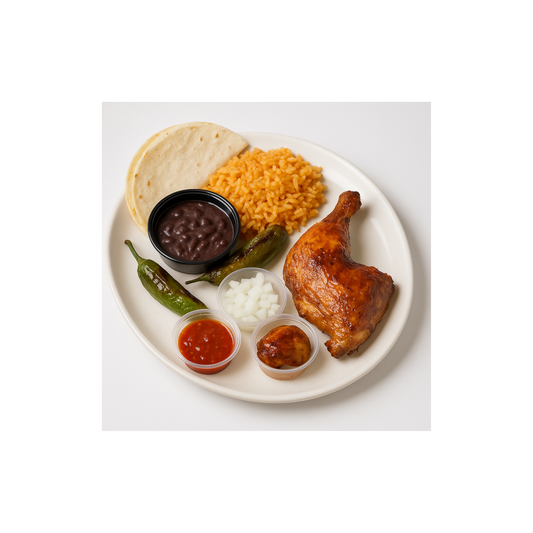 Platillo 1/4 de Pollo